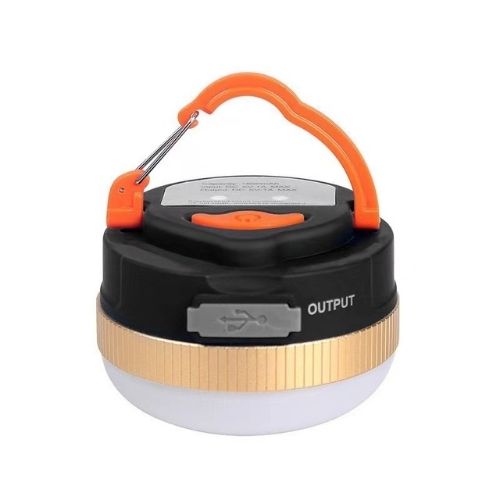 Linterna - linterna colgante ideal camping abs 40x70mm 106 grs bateria recargable 18650 3.7 volts1 160lm  