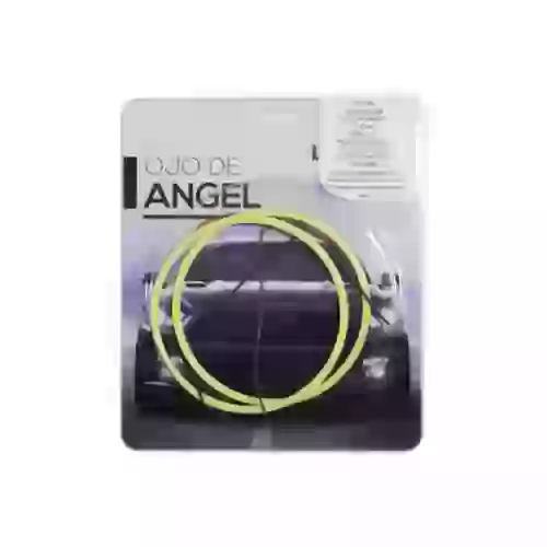 Led señalizacion - juego de ojos de angel 100mm - 12v - blanco  