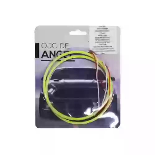Led señalizacion - juego de ojos de angel 120mm - 12v - blanco  