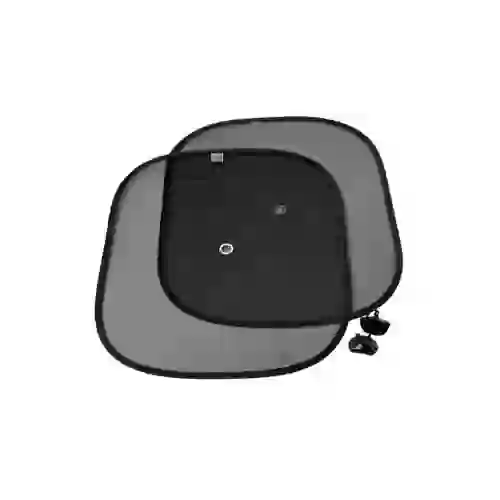 Parasol - parasol lateral de tela 2 pcs negro 4436 cantidad por caja 100