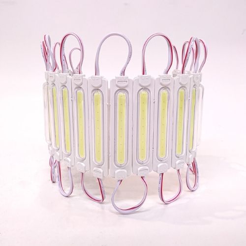 Modulo led cob - placa led cob autoadhesivo 12v color blanco 8,5cm x 2cm cantidad por caja master 2000  