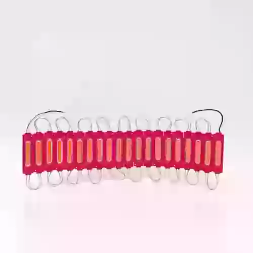 Modulo led cob - tabla rigida cob rojo 24v 7cm x 1,5cm  cantidad por caja master 3000  