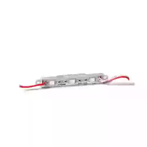 Leds smd - tabla rigida 3 led 5050 smd rojo 24v cantidad por caja master 2000  