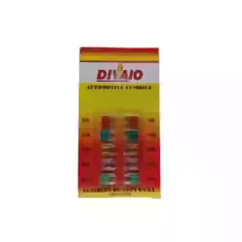 Fusible minificha en blister por 10 unidades - fusible minificha en blister (10 unidades) x amper 10 amp  