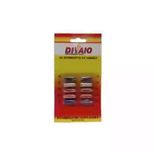 Fusible ceramico en blister por 10 unidades surtido - fusible ceramico en blister (10 unidades) surtido 5, 8, 16, 20, 25, 30 amp  