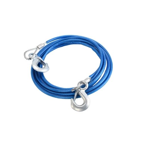 Linga de remolque - linga de acero metalica 6mm x 4 metros hasta 2000kgs azul universal cantidad por caja 20