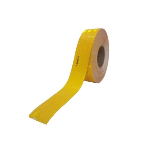Cinta reflectiva - cinta reflectiva 45 metros x 5 cm color amarillo