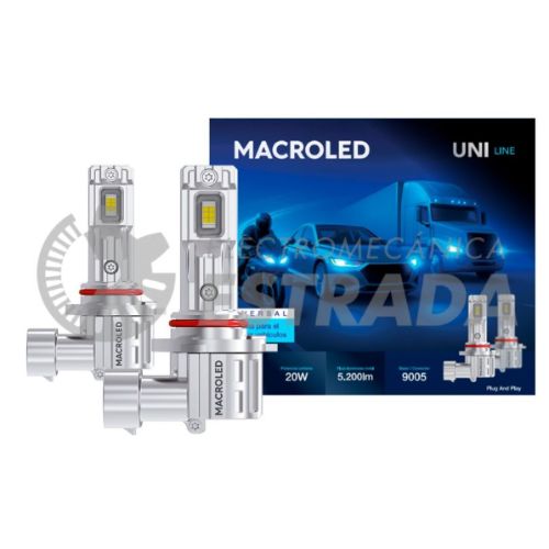 LÃ¡mparas principales - 9005 - 20w - 5.200lm - 6.000k- 9/32v   