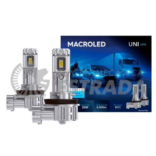 LÃ¡mparas principales - h11 - 20w - 5.300lm - 6.000k- 9/32v   