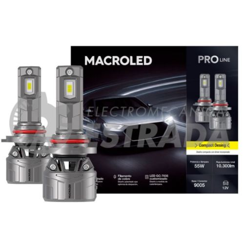 LÃ¡mparas principales - 9005 - 55w - 10.300lm - 6500k- 9/32v   