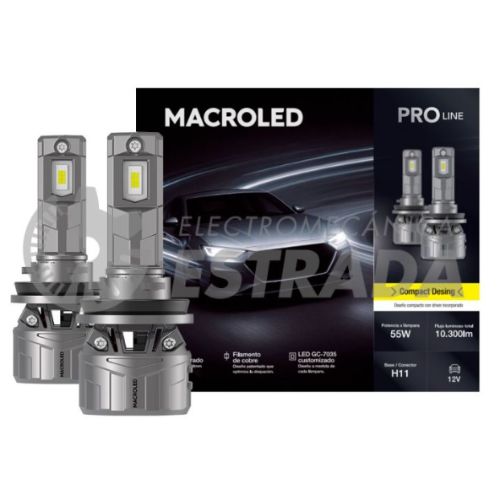 LÃ¡mparas principales - h11 - 55w - 10.300lm - 6500k- 9/32v   