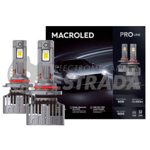 LÃ¡mparas principales - h9005 - 65w - 12.000lm - 6500k- 9/32v   