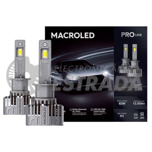 LÃ¡mparas principales - h1 - 65w - 12.300lm - 6500k- 9/32v   