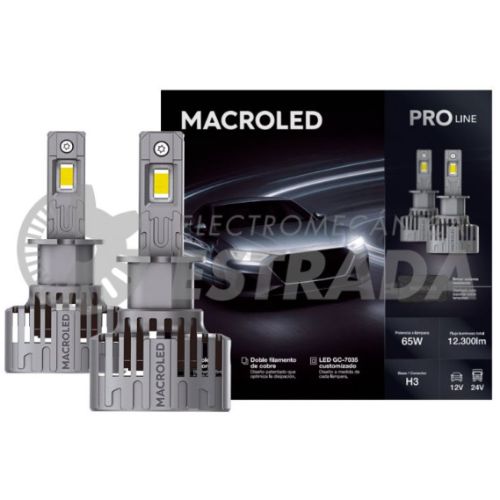 LÃ¡mparas principales - h3 - 65w - 12.300lm - 6500k- 9/32v   