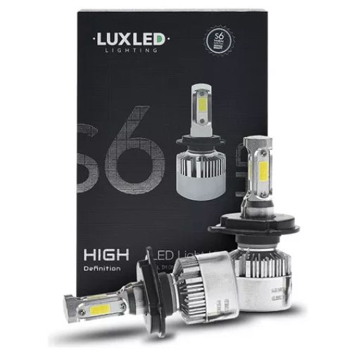 Kit de led s6 high definition 880 6 gen 32000lm chip cob 12v con cooler  