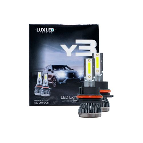 Kit de led y3 9004 ultra slim 20000lm chip cob 12v sin cooler    