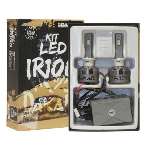 Kit de led dakar h1 limited chip csp super canbus 60000 lumens 36 watts 12v con cooler    