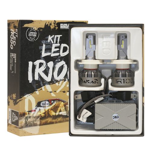 Kit de led dakar h4 limited chip csp super canbus 60000 lumens 36 watts 12v con cooler    