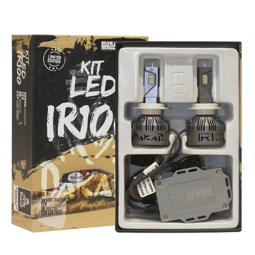 Kit de led dakar h7 limited chip csp super canbus 60000 lumens 36 watts 12v con cooler    