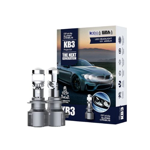 Kit de led proyector mini lupa h7 chip csp super canbus con lupa - 40000 lux reales  