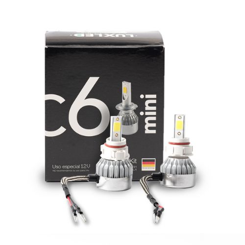 Kit de led c6 mini psx24 6 gen 20000lm chip cob 12v sin cooler  