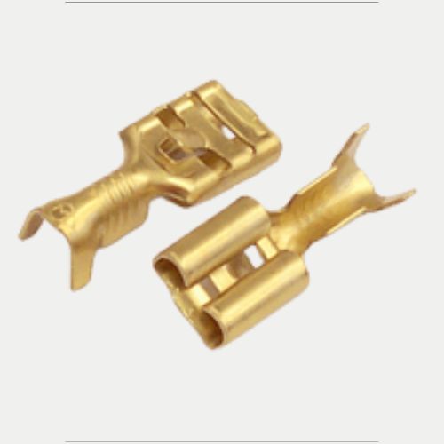 Terminal hembra 6, 3x0, 8mm laton - bolsa x 100un.  