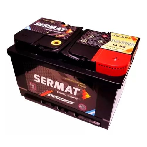 Bateria 12v 75 amp baja (600) maxbatt        