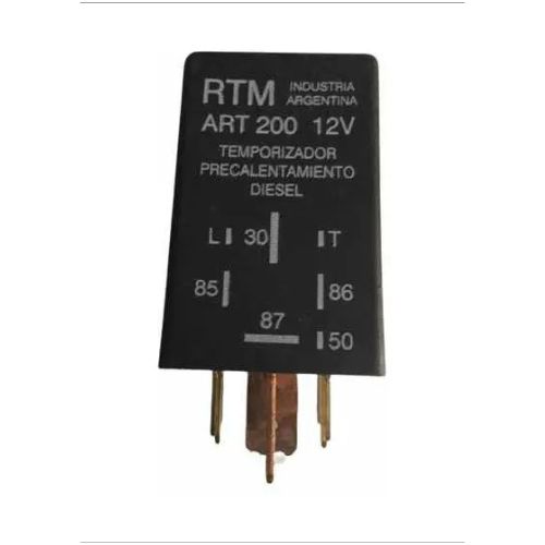 Precalentador diesel - 12v - 7term s/sop  