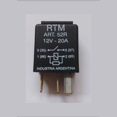 Microrelay -12v - 4term  