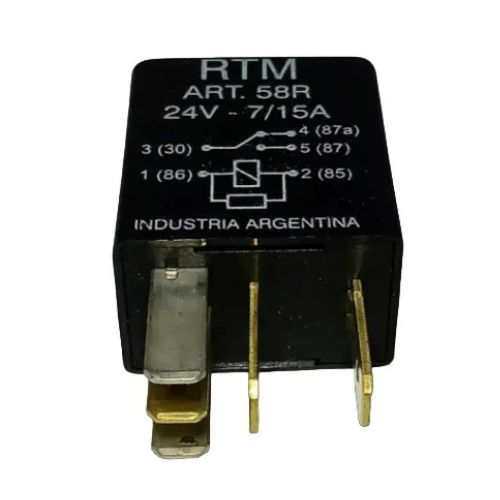 Microrelay -24v - 5term  