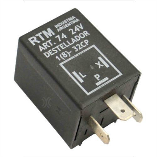 Destellador electronico -24v - 3term c/sop  